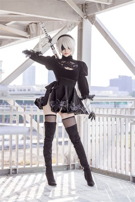 Vídeos pornôs com 2b Cosplay Hentai 